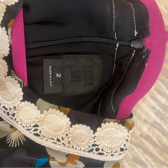 Anna Sui Silk Floral Dress - Picture 3 of 5